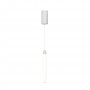 10W LED Griestu lampa Maytoni Ray kolekcija balta ar baltu difuzoru Ø3cm 3000K 1000lm P022PL-L10W