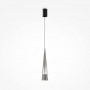 12W LED Griestu lampa Maytoni Sintesi kolekcija hroma krāsā Ø8cm 3000K 420lm P090PL-L12CH3K