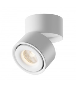 15W Spotlampa - prožektors Maytoni Yin kolekcija balta Ø10cm 3000K 750lm C084CL-15W3K-D-W