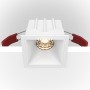 10W LED Spotlampa Maytoni Alfa kolekcija balta 6,5x6,5cm 4000K 550lm DL043-01-10W4K-D-SQ-W