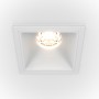 10W LED Spotlampa Maytoni Alfa kolekcija balta 6,5x6,5cm 3000K 500lm DL043-01-10W3K-D-SQ-W