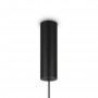 18W LED Griestu lampa Maytoni Supersymmetry melna 4000K 1050lm P096PL-L11BK