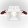 10W LED Spotlampa Maytoni Alfa kolekcija balta 6,5x6,5cm 4000K 550lm DL043-01-10W4K-D-SQ-W