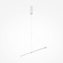 18W LED Griestu lampa Maytoni Supersymmetry balta 4000K 1050lm P096PL-L11WK