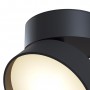 18W Spotlampa Maytoni Onda kolekcija melna Ø12cm 4000K 1100lm C024CL-L18B4K