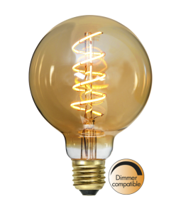 LED Spuldze dimmējama G95 E27 2000K 150lm 3,2W 9,5x13,8cm 354-41-3