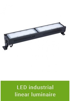 LED industrial linear luminaire