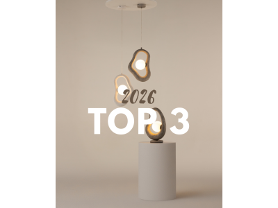 TOP 3 apgaismojuma trendi 2026: dizains, elastība un noskaņa