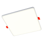 22W IEBŪVĒJAMAIS KVADRĀTS LED PANELIS RONDA 3000K 1516LM 185x185x25mm