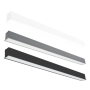 80W PELEKS LINEĀRS LED GAISMEKLIS, IEBŪVĒJAMS GRIESTOS ESNA100_HIGH POWER_AVĀRIJAS 8000LM 116cm