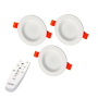12W IEBŪVĒJAMS LED GAISMEKLIS, GROZĀMS BERN 6500K 994LM 180x55mm