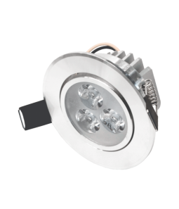 3W recessed round metal LED downlight LENS 3W recessed round metal LED downlight LENS