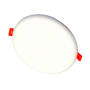 14W IEBŪVĒJAMAIS, APALŠ, AVĀRIJAS LED PANELIS ROSA 4000K 1228LM Ø155mm