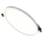 16W IEBŪVĒJAMAIS, APALŠ LED PANELIS SPLIT 4000K 1168LM Ø150mm