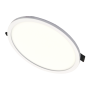 16W IEBŪVĒJAMAIS, APALŠ LED PANELIS SPLIT 4000K 1168LM Ø150mm