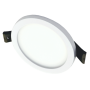 16W IEBŪVĒJAMAIS, APALŠ LED PANELIS SPLIT 4000K 1168LM Ø150mm