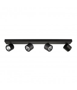 Spotlampa - prožektors Italux Boniva kolekcija melna 5W 3000K SPL-2854-4B-BL
