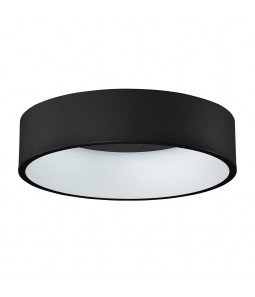 42W Griestu lampa Italux Chiara kolekcija melna Ø45cm 4000K 2310lm 3945-842RC-BK-4