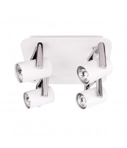 Spotlampa - prožektors Italux Bland kolekcija balta 1xGU10 FH31714SJ11-WCH