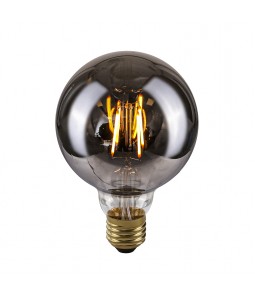 LED spuldze E27 4W 2200K 180lm G95 Italux Smoke 801454 G95