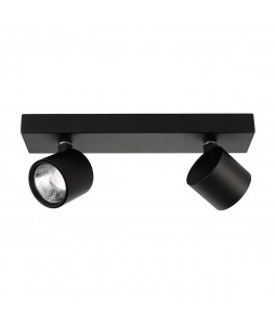 Spotlampa - prožektors Italux Boniva kolekcija melna 5W 3000K SPL-2854-2B-BL