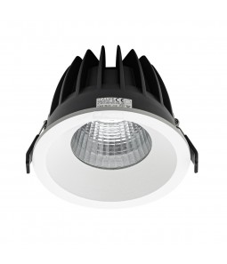 18W Spotalmpa Italux Rezzo kolekcija balta Ø13,8cm 3000K 2100lm IP54 DG-125C/WK-WW/70