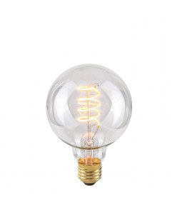 LED spuldze E27 4W 2200K 180lm G95 Italux Spiral 801502 G95