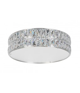 Griestu lampa Maxlight Diamante kolekcija hroma krāsā ar kristāliem Ø38cm 5xG9 C0121
