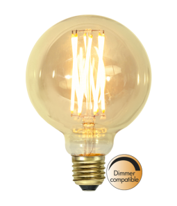LED Spuldze G95 E27 1800K 240lm 3,7W 9,5x13,8cm 354-51