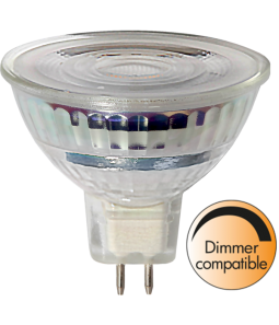 LED SPULDZE MR16 GU5,3 SPOT 3000K 390LM 5W 5X4,4CM Spotlight Glass 346-09-5