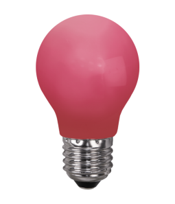 LED Spuldze ar sarkanas krāsas gaismu A55 E27 0,9W 5,5x9,6cm 356-45-4