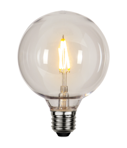 LED Spuldze G95 E27 2200K 90lm 1W 9,5x13,8cm 359-35-1