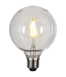 LED Spuldze G95 E27 2700K 100lm 1W 9,5x13,8cm 359-25-1