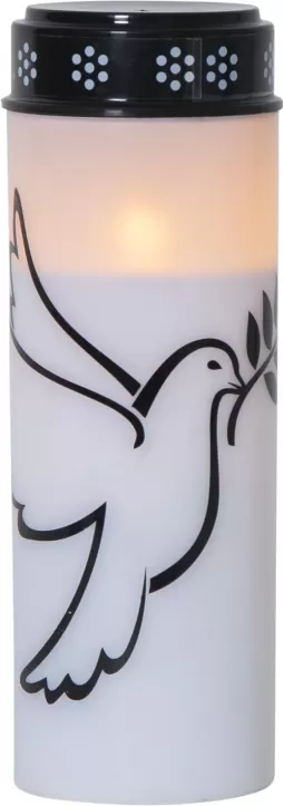 LED piemiņas sveces balodis