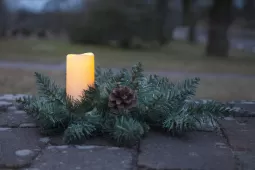 LED piemiņas svece Serene