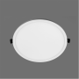 16W IEBŪVĒJAMAIS, APALŠ LED PANELIS SPLIT 4000K 1168LM Ø150mm
