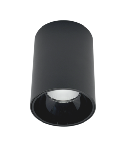 10W black LED spotlight with flood distribution TULSA